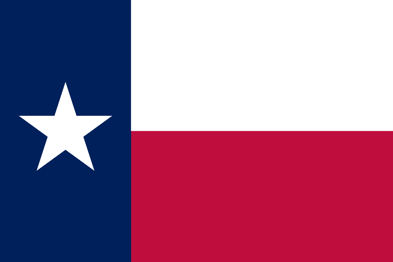 Flag of Texas.